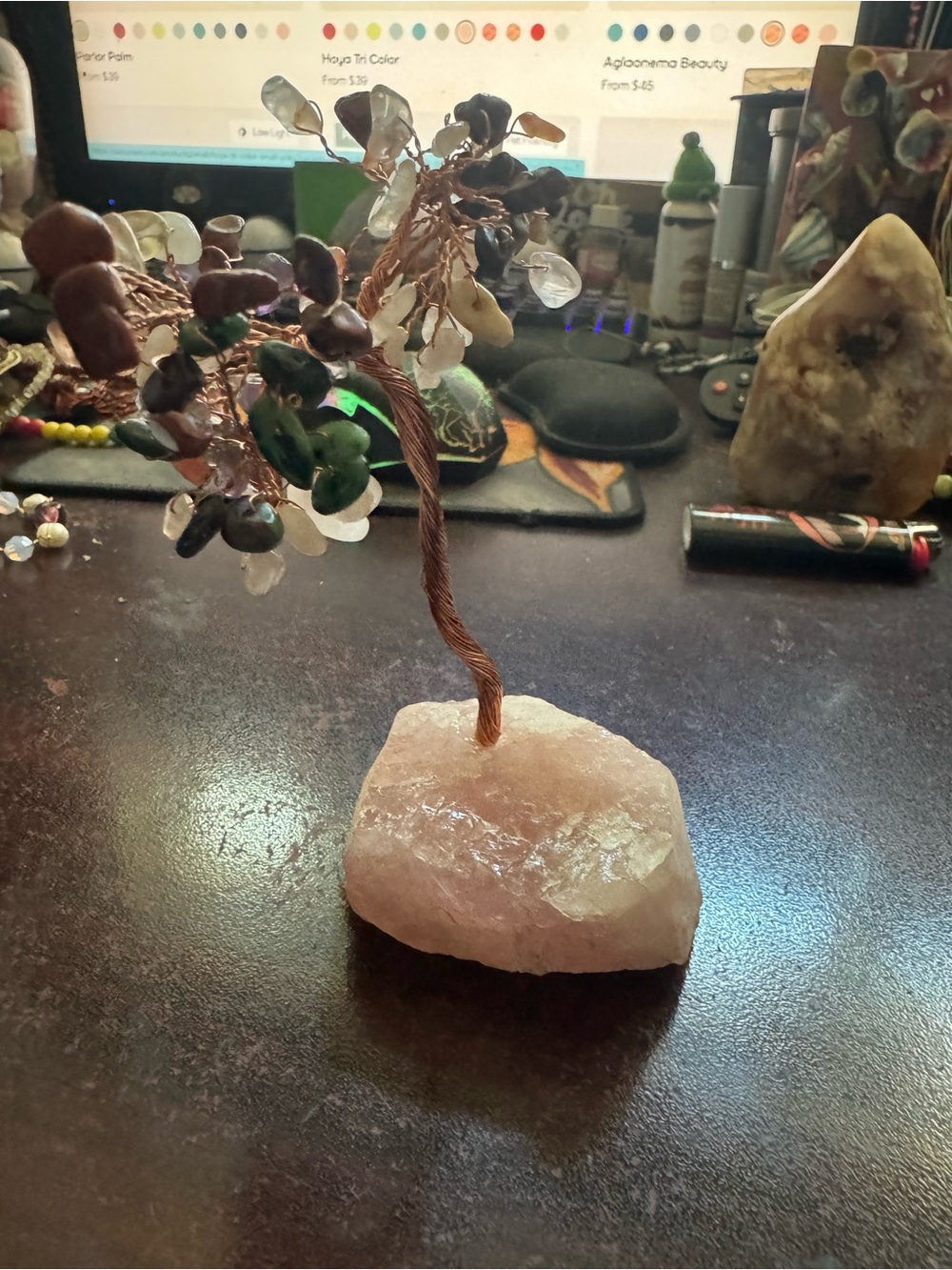 Gemstone tree of life